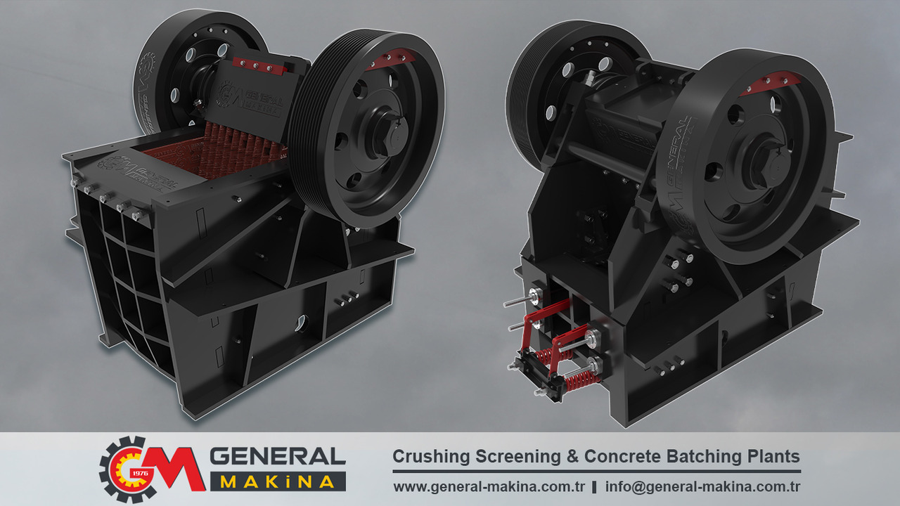 General Makina Jaw Crushers From Turkey - Máy nghiền hàm: hình 5 General Makina Jaw Crushers From Turkey - Máy nghiền hàm: hình 5