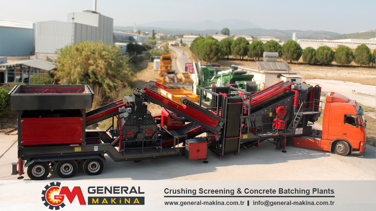 General Makina Mobile Sand Machine - Máy nghiền di động: hình 1 General Makina Mobile Sand Machine - Máy nghiền di động: hình 1