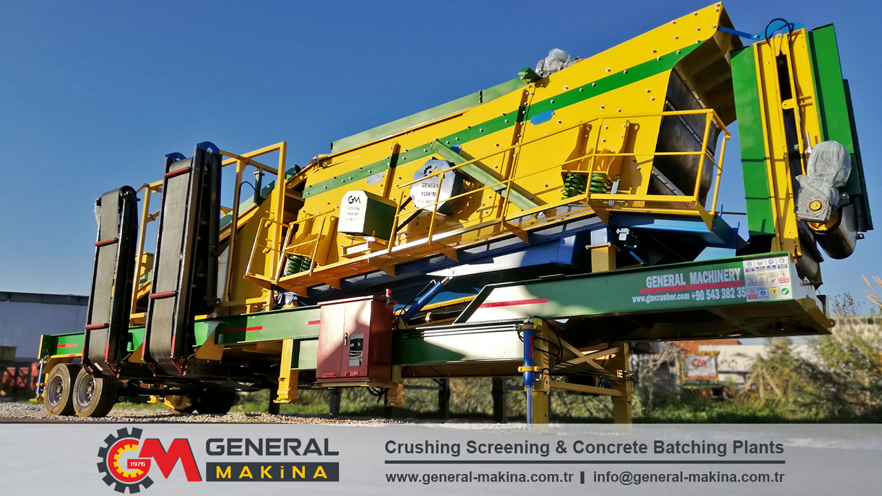 Máy sàng mới General Makina Mobile Screening Plant For Sale: hình 10