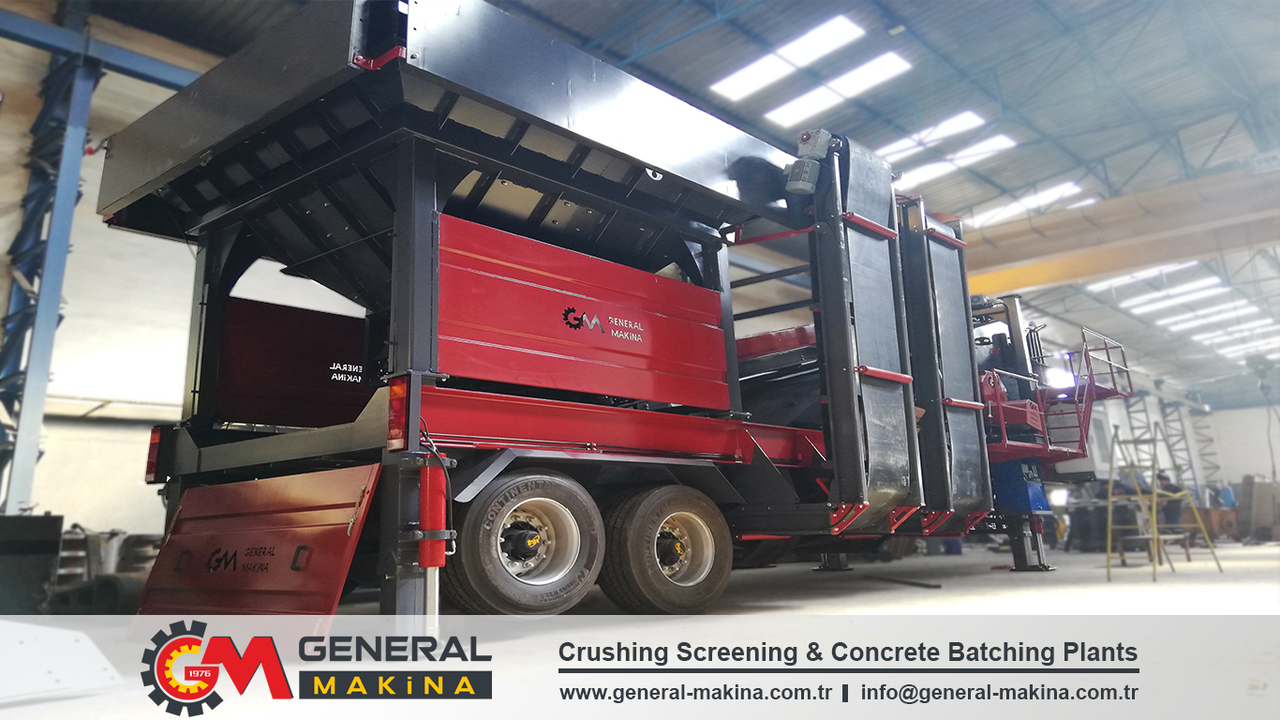 Máy sàng mới General Makina Mobile Screening Plant For Sale: hình 6