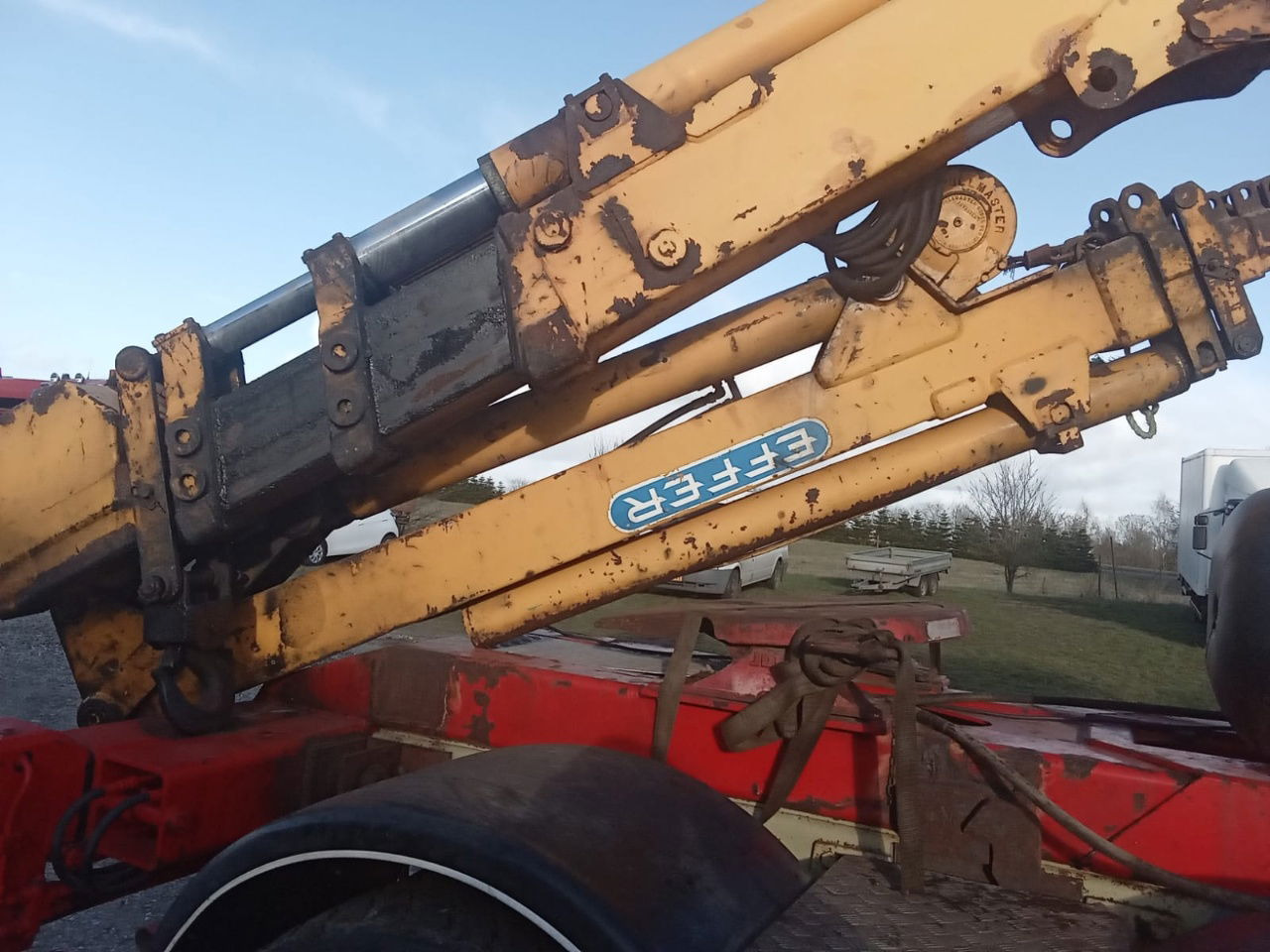 Scania R143-450 V8 Tractor unit with crane - Xe đầu kéo: hình 5 Scania R143-450 V8 Tractor unit with crane - Xe đầu kéo: hình 5