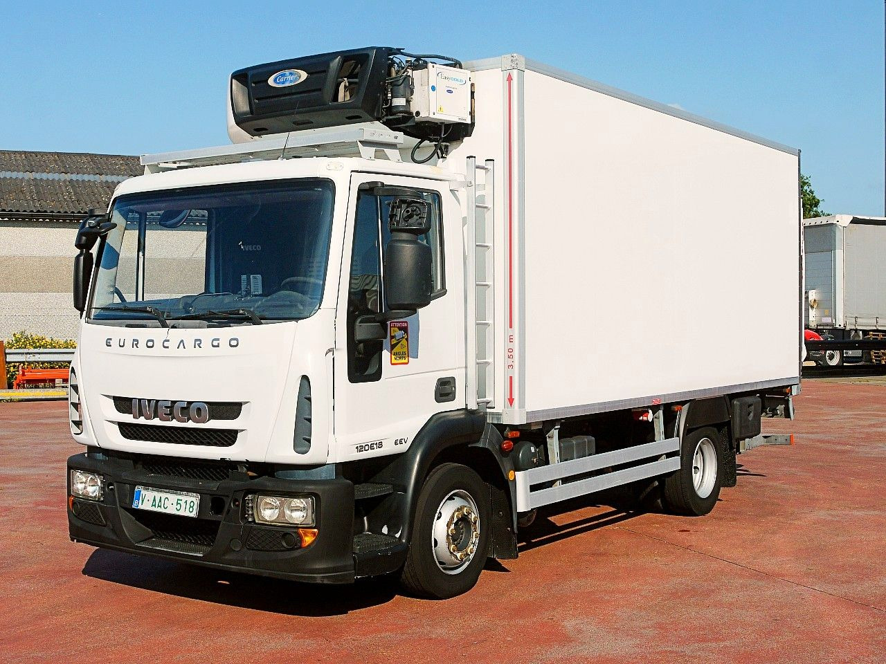 Iveco 120E18 EUROCARGO KUHLKOFFER CARRIER SUPRA 550 - Xe tải đông lạnh: hình 4 Iveco 120E18 EUROCARGO KUHLKOFFER CARRIER SUPRA 550 - Xe tải đông lạnh: hình 4