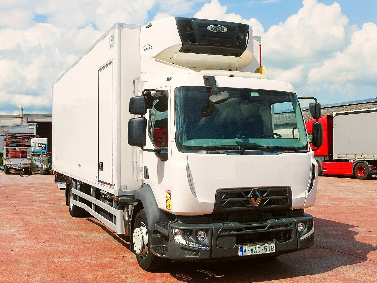 Renault D 16 250 KUHLKOFER CARRIER SUPRA 850 / KLIMA A/C - Xe tải đông lạnh: hình 1 Renault D 16 250 KUHLKOFER CARRIER SUPRA 850 / KLIMA A/C - Xe tải đông lạnh: hình 1