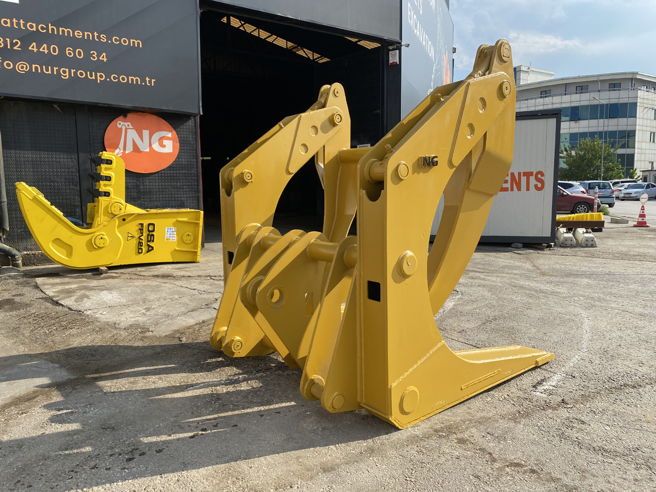 Ngàm kẹp cho Máy xúc lật bánh lốp LOG GRAPPLE FOR LOADER: hình 6