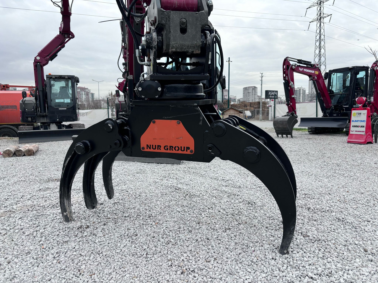 NEW TIMBER GRAPPLE - NG ATTACHMENTS - Nho táo cho Máy xúc: hình 3 NEW TIMBER GRAPPLE - NG ATTACHMENTS - Nho táo cho Máy xúc: hình 3