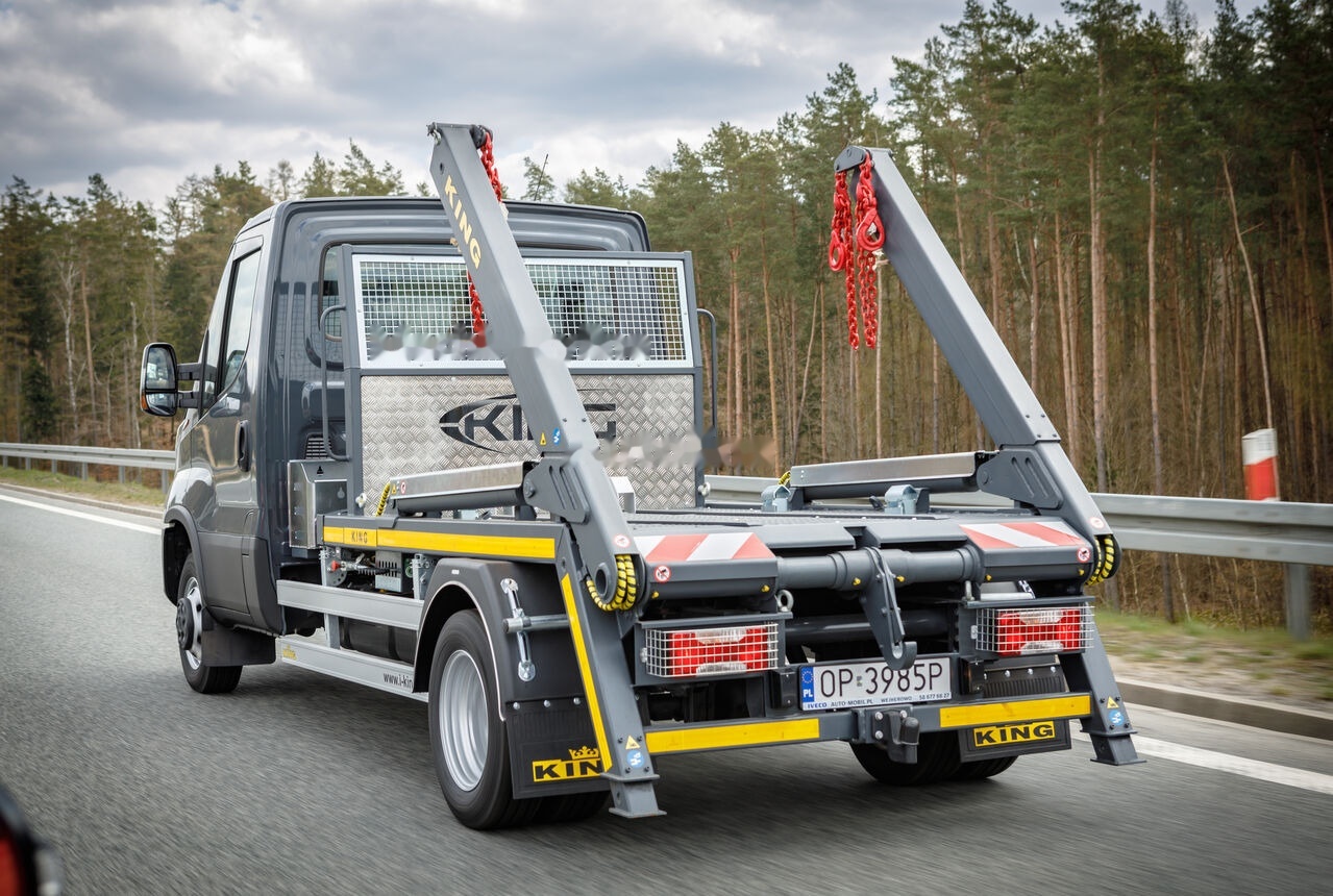 IVECO Daily 70C18 + KING Bramowiec / Skiploader / Absetzkipper - Xe tải chở thùng nhỏ: hình 2 IVECO Daily 70C18 + KING Bramowiec / Skiploader / Absetzkipper - Xe tải chở thùng nhỏ: hình 2