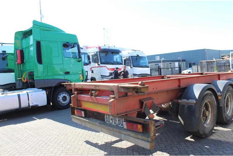 ASCA * 3AXLE * CONTAINER CHASSI * 20 feet - 40 feet - Xe chở container/ Sơ mi rơ moóc hoán đổi thân: hình 4 ASCA * 3AXLE * CONTAINER CHASSI * 20 feet - 40 feet - Xe chở container/ Sơ mi rơ moóc hoán đổi thân: hình 4