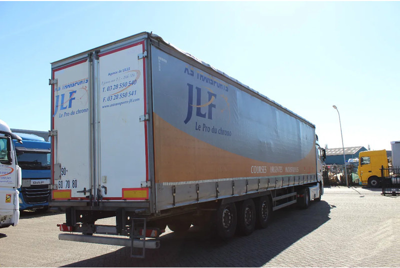 Trouillet * SAF AXLE * LIFT * - Sơ mi rơ moóc mui bạt: hình 3 Trouillet * SAF AXLE * LIFT * - Sơ mi rơ moóc mui bạt: hình 3