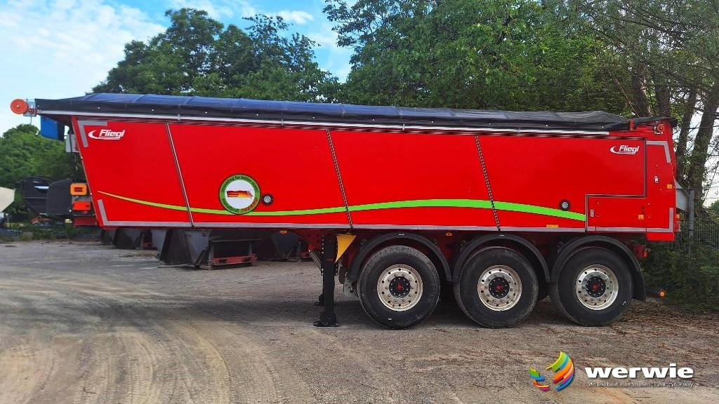 Fliegl ASS 372 Mega thermoisolierte Abschiebemulde - Sơ mi rơ moóc ben: hình 1 Fliegl ASS 372 Mega thermoisolierte Abschiebemulde - Sơ mi rơ moóc ben: hình 1