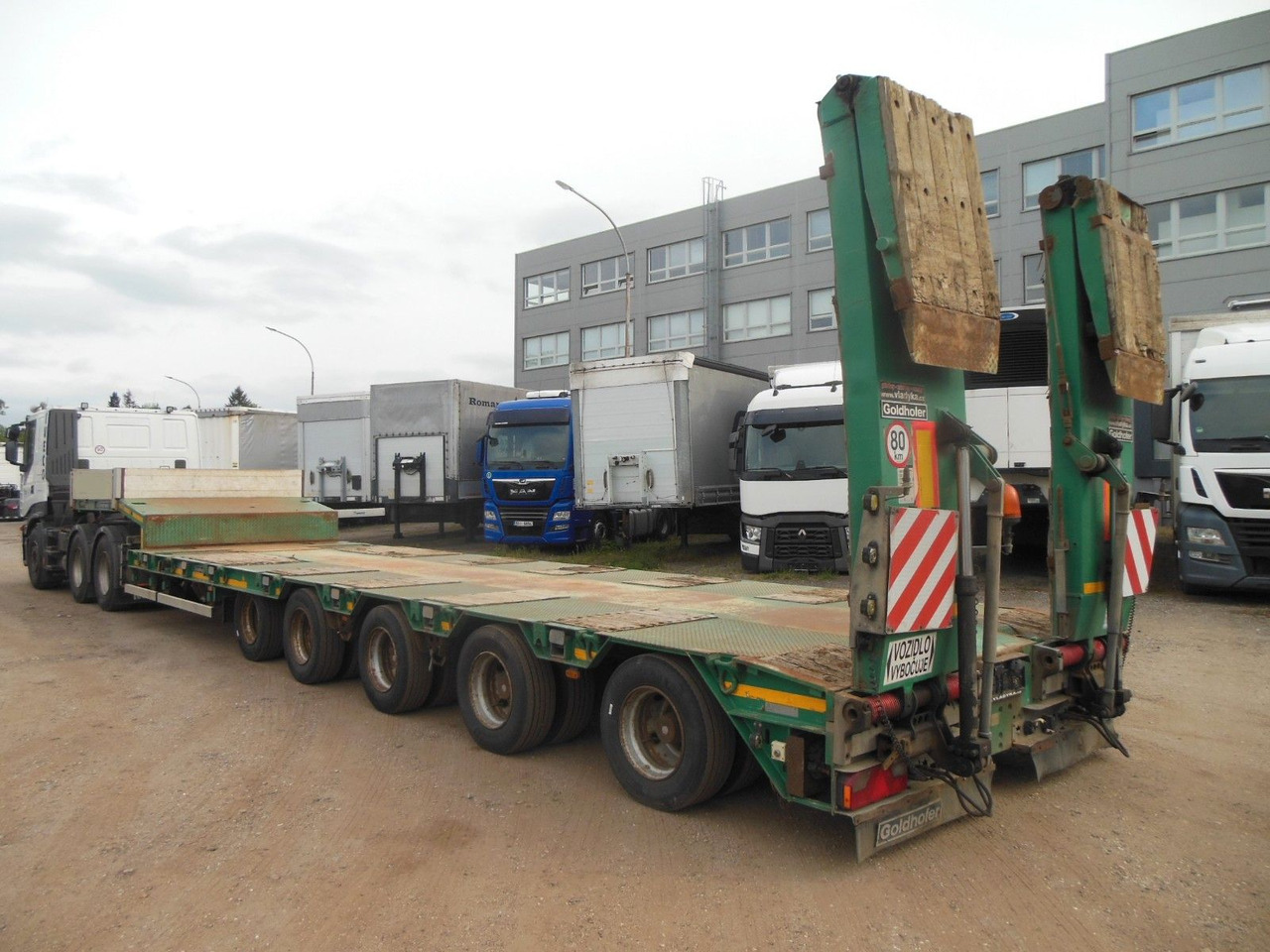 Goldhofer STZ-L 5-54/80, 5 ACHSEN,TELESKOP 7M,4 ACHSE LENK - Sơ mi rơ moóc thùng thấp: hình 4 Goldhofer STZ-L 5-54/80, 5 ACHSEN,TELESKOP 7M,4 ACHSE LENK - Sơ mi rơ moóc thùng thấp: hình 4