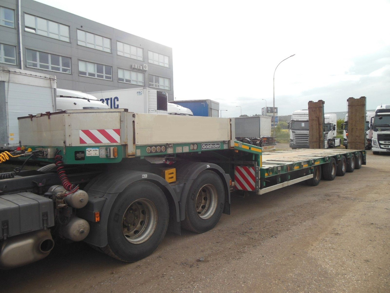 Goldhofer STZ-L 5-54/80, 5 ACHSEN,TELESKOP 7M,4 ACHSE LENK - Sơ mi rơ moóc thùng thấp: hình 1 Goldhofer STZ-L 5-54/80, 5 ACHSEN,TELESKOP 7M,4 ACHSE LENK - Sơ mi rơ moóc thùng thấp: hình 1