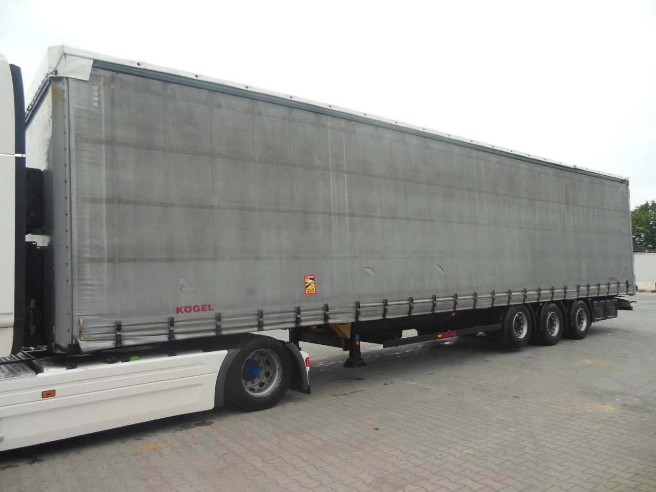 Kögel SN 24, LOWDECK, LIFTACHSE, SAF - Sơ mi rơ moóc mui bạt: hình 2 Kögel SN 24, LOWDECK, LIFTACHSE, SAF - Sơ mi rơ moóc mui bạt: hình 2