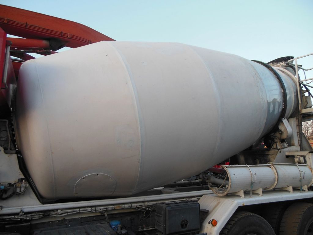 Xe trộn bê tông MAN TGA 35.410, 8X4, MIX + PUMPE 24M: hình 7