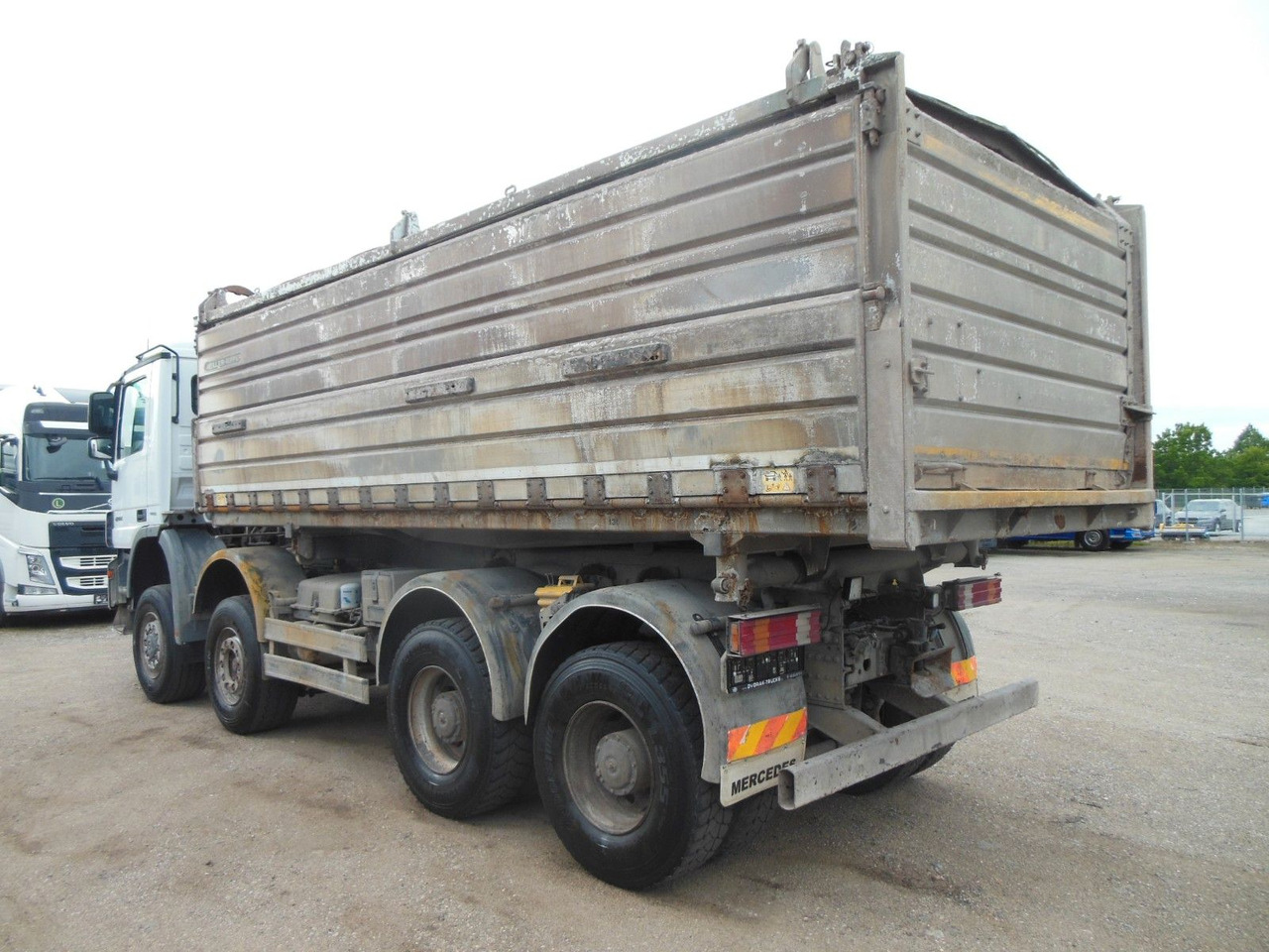 Mercedes-Benz ACTROS 4144, 8X6, 3 PEDALE, MEILLER, BODRMATIC - Xe ben: hình 4 Mercedes-Benz ACTROS 4144, 8X6, 3 PEDALE, MEILLER, BODRMATIC - Xe ben: hình 4