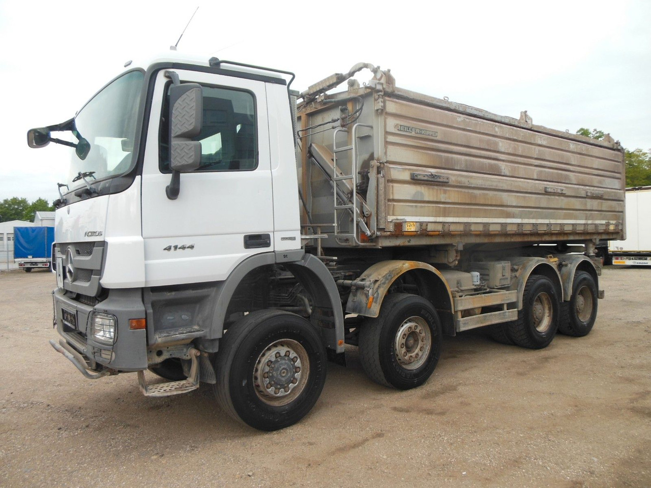 Mercedes-Benz ACTROS 4144, 8X6, 3 PEDALE, MEILLER, BODRMATIC - Xe ben: hình 1 Mercedes-Benz ACTROS 4144, 8X6, 3 PEDALE, MEILLER, BODRMATIC - Xe ben: hình 1
