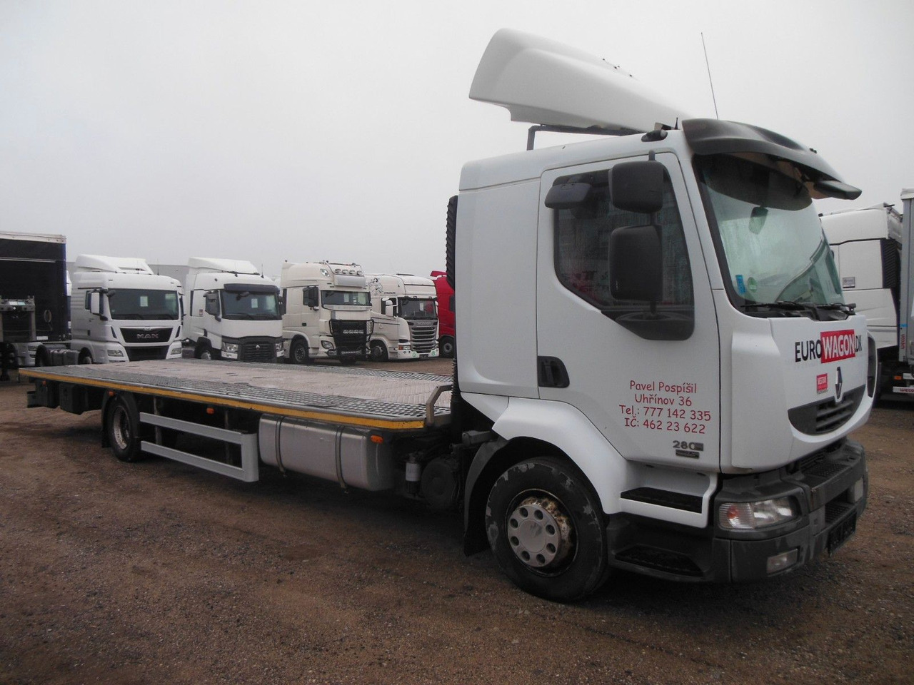 Renault Midlum 280.12 DXI, Plattform 8,5 m, Euro 5 - Xe tải thùng lửng/ Phẳng: hình 2 Renault Midlum 280.12 DXI, Plattform 8,5 m, Euro 5 - Xe tải thùng lửng/ Phẳng: hình 2