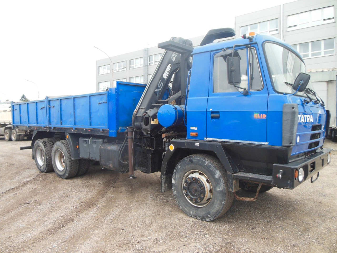 Tatra T 815, 6X6, HIAB 144 B - 3 DUO - Xe tải thùng lửng/ Phẳng, Xe cẩu tự hành: hình 2 Tatra T 815, 6X6, HIAB 144 B - 3 DUO - Xe tải thùng lửng/ Phẳng, Xe cẩu tự hành: hình 2