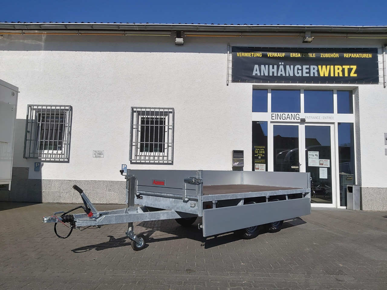 Anssems Hochlader PSX - S 2500 305x153x30cm (M) 2500kg preorder Aktion online - Rơ moóc thùng lửng/ Phẳng: hình 3 Anssems Hochlader PSX - S 2500 305x153x30cm (M) 2500kg preorder Aktion online - Rơ moóc thùng lửng/ Phẳng: hình 3