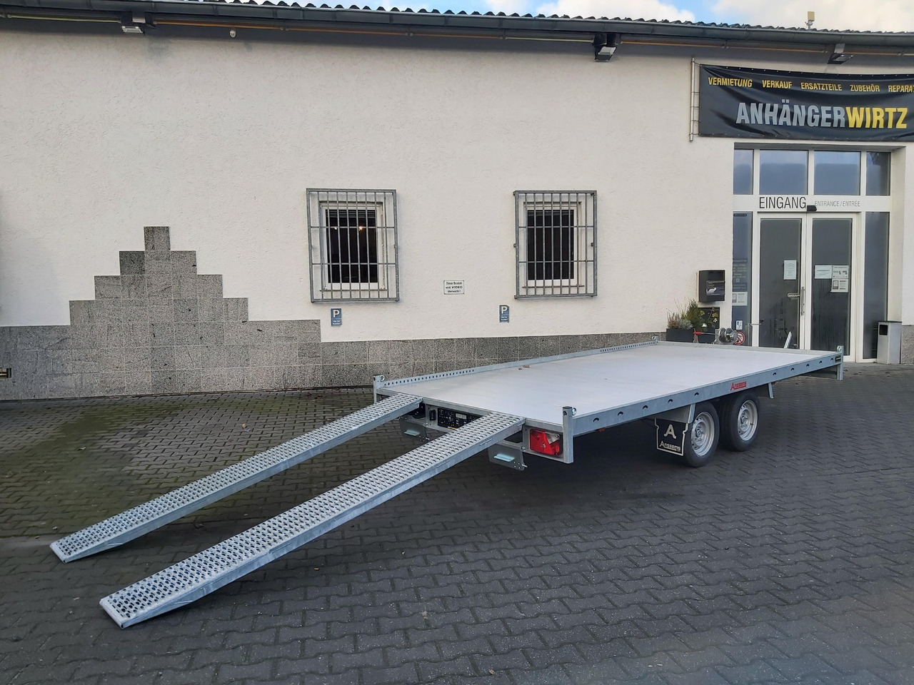 Anssems MSX 3000 Multitransporter 405x200cm Aluboden 3000kg Aktion bei Onlinekauf - Rơ moóc thùng lửng/ Phẳng: hình 2 Anssems MSX 3000 Multitransporter 405x200cm Aluboden 3000kg Aktion bei Onlinekauf - Rơ moóc thùng lửng/ Phẳng: hình 2