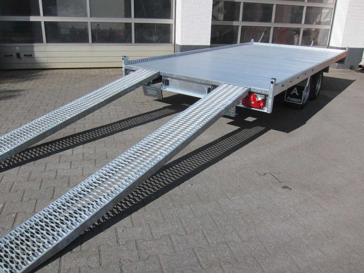 Anssems MSX 3500 Multitransporter 405x200cm Aluboden 3500kg ONLINE AKTION - Rơ moóc thùng lửng/ Phẳng: hình 4 Anssems MSX 3500 Multitransporter 405x200cm Aluboden 3500kg ONLINE AKTION - Rơ moóc thùng lửng/ Phẳng: hình 4