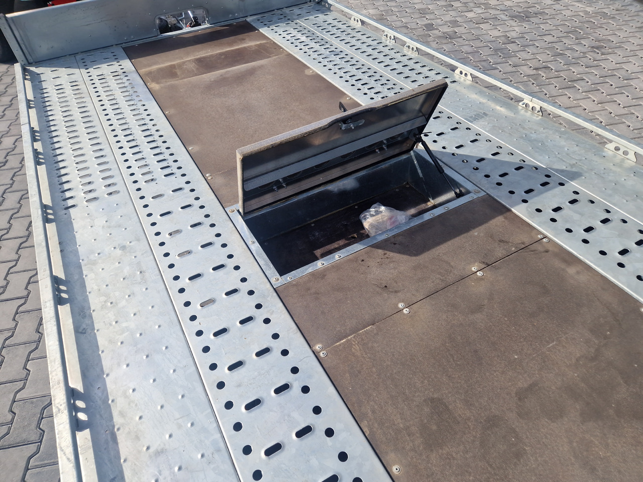 Rơ moóc tự động vận chuyển BJT T Transporter 231 550x224cm yellow ankippbar Heckrampe Tridem Alufelgen 10" 3500kg: hình 10