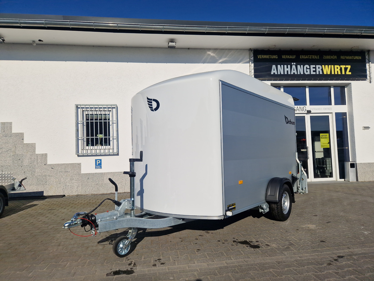 Rơ moóc hộp kín Cargo Roadster 400 312x164x184cm Alu Poly weiß Seitentür Pullman 100km/H 1300kg: hình 6 Rơ moóc hộp kín Cargo Roadster 400 312x164x184cm Alu Poly weiß Seitentür Pullman 100km/H 1300kg: hình 6