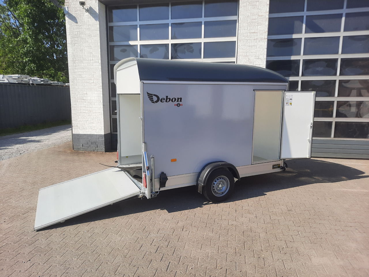 Cargo Roadster 400 312x164x184cm Sandwich Poly irongrey Seitentür Pullman 1300kg - Rơ moóc xe hơi: hình 1 Cargo Roadster 400 312x164x184cm Sandwich Poly irongrey Seitentür Pullman 1300kg - Rơ moóc xe hơi: hình 1