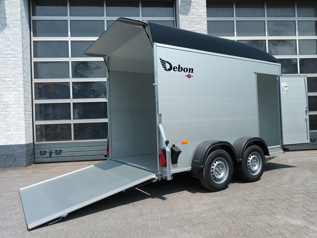 Cargo Roadster 500+ 312x167x199cm Alu Poly black Seitentür Pullman 100km/H 2600kg - Rơ moóc xe hơi: hình 5 Cargo Roadster 500+ 312x167x199cm Alu Poly black Seitentür Pullman 100km/H 2600kg - Rơ moóc xe hơi: hình 5