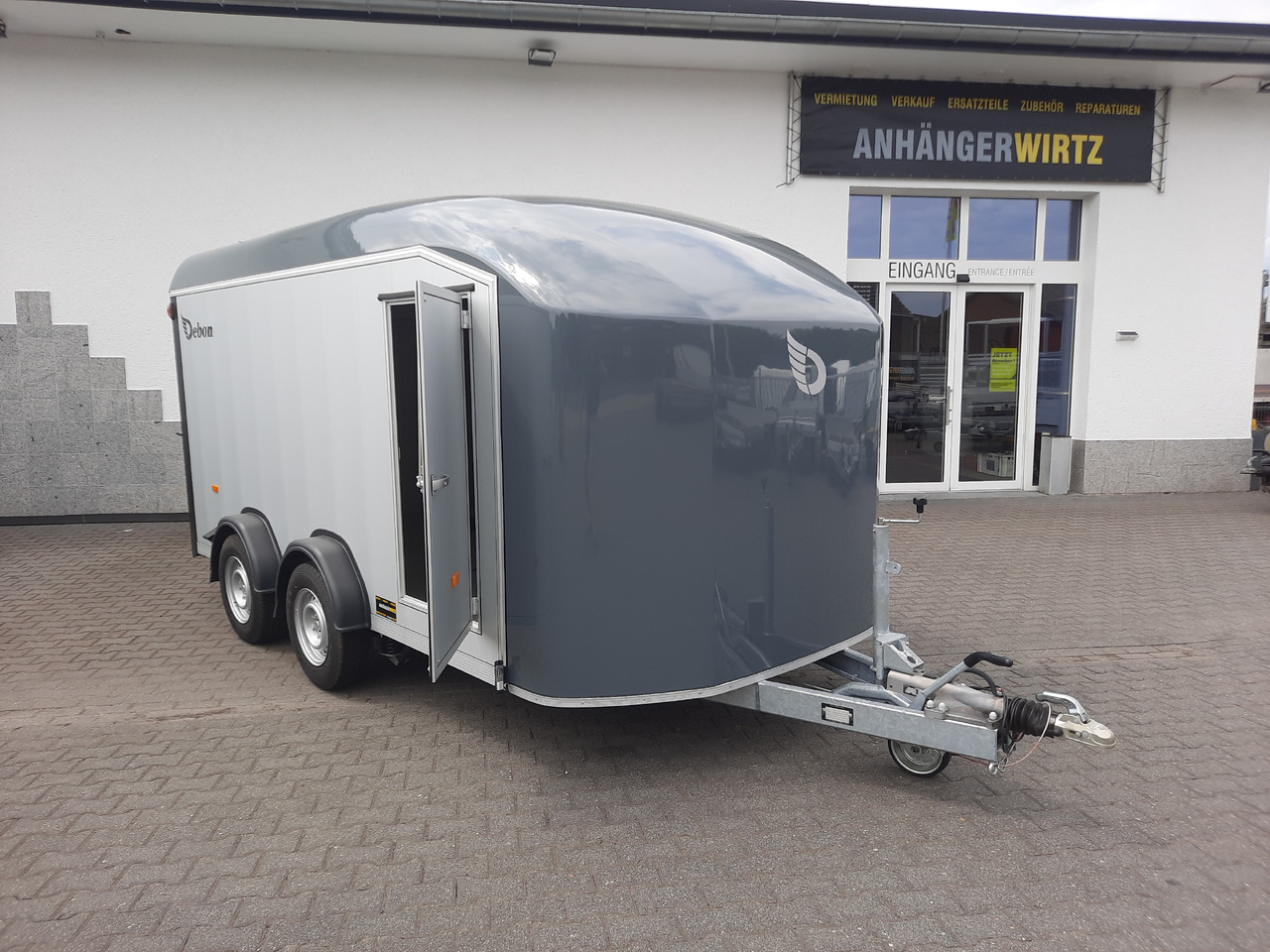 Cargo Roadster 800 435x200x206cm Alu Poly irongrey Seitentür Heckrampe Pullman 100km/H 3500kg - Rơ moóc xe hơi: hình 2 Cargo Roadster 800 435x200x206cm Alu Poly irongrey Seitentür Heckrampe Pullman 100km/H 3500kg - Rơ moóc xe hơi: hình 2