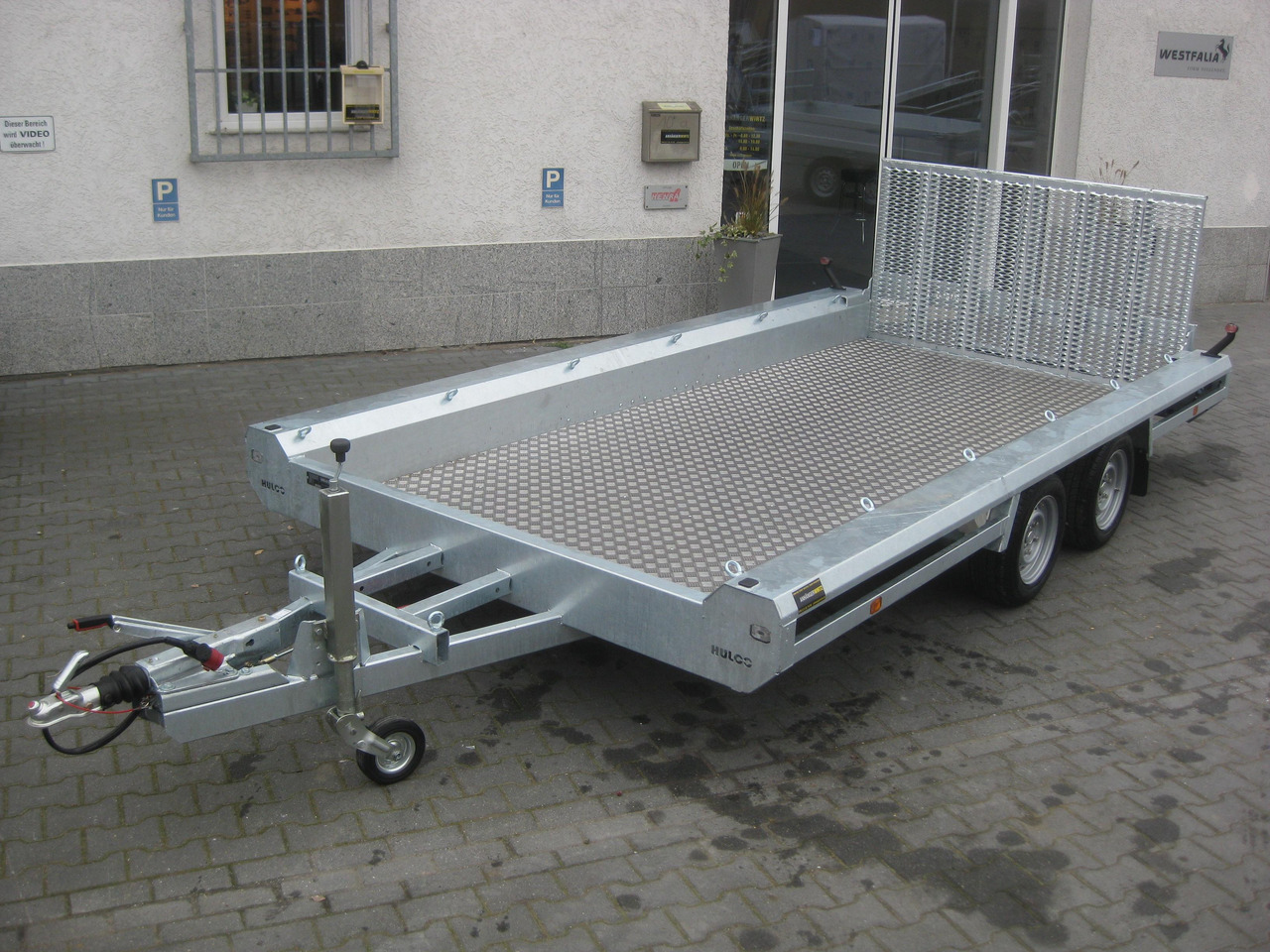 HULCO TERRAX Aluboden 394x180x27cm Heckrampe 150cm (XL) 3500kg - Rơ moóc để vận chuyển thiết bị: hình 3 HULCO TERRAX Aluboden 394x180x27cm Heckrampe 150cm (XL) 3500kg - Rơ moóc để vận chuyển thiết bị: hình 3