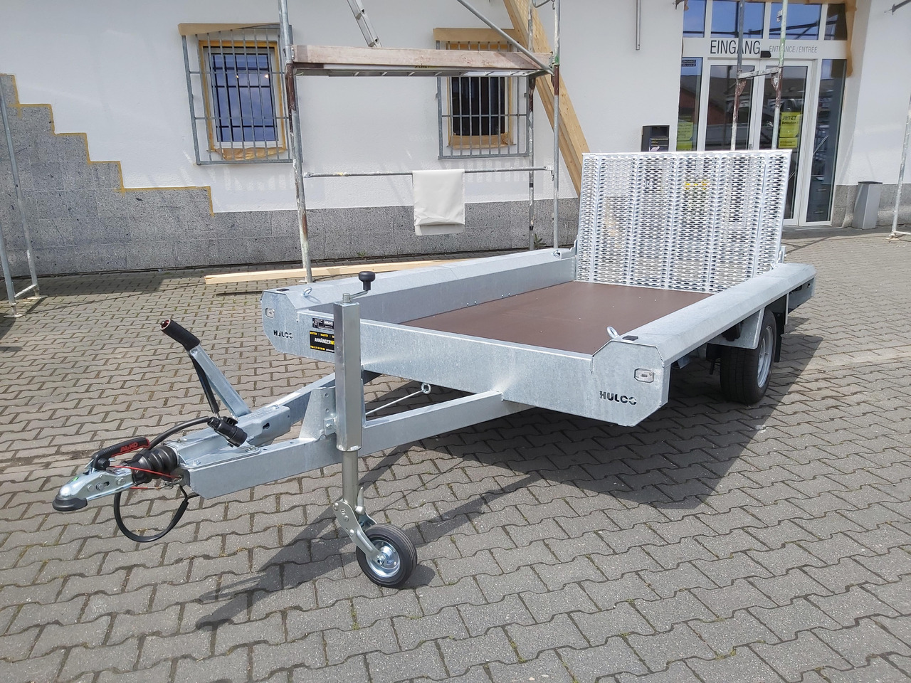 HULCO TERRAX Basic 294x150x27cm Heckrampe 100cm (M) 12" 1800kg - Rơ moóc để vận chuyển thiết bị: hình 5 HULCO TERRAX Basic 294x150x27cm Heckrampe 100cm (M) 12" 1800kg - Rơ moóc để vận chuyển thiết bị: hình 5