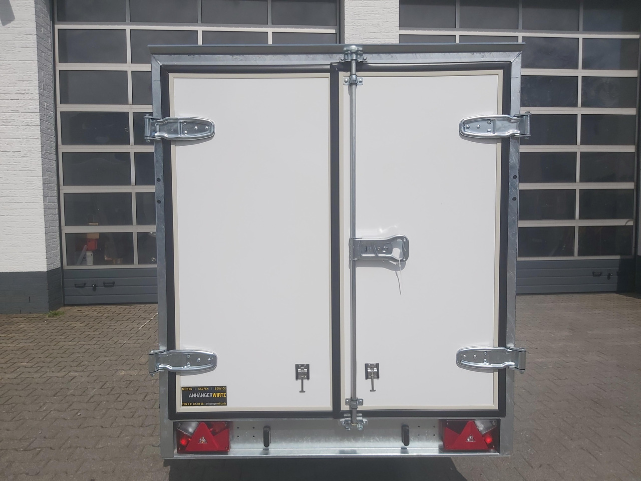Rơ moóc kiểu caravan Kargo Camp TFS S Midi 320x150x150cm aero Seitentür Fenster Strom 230V (S) 750kg gebremst Modell 22: hình 12
