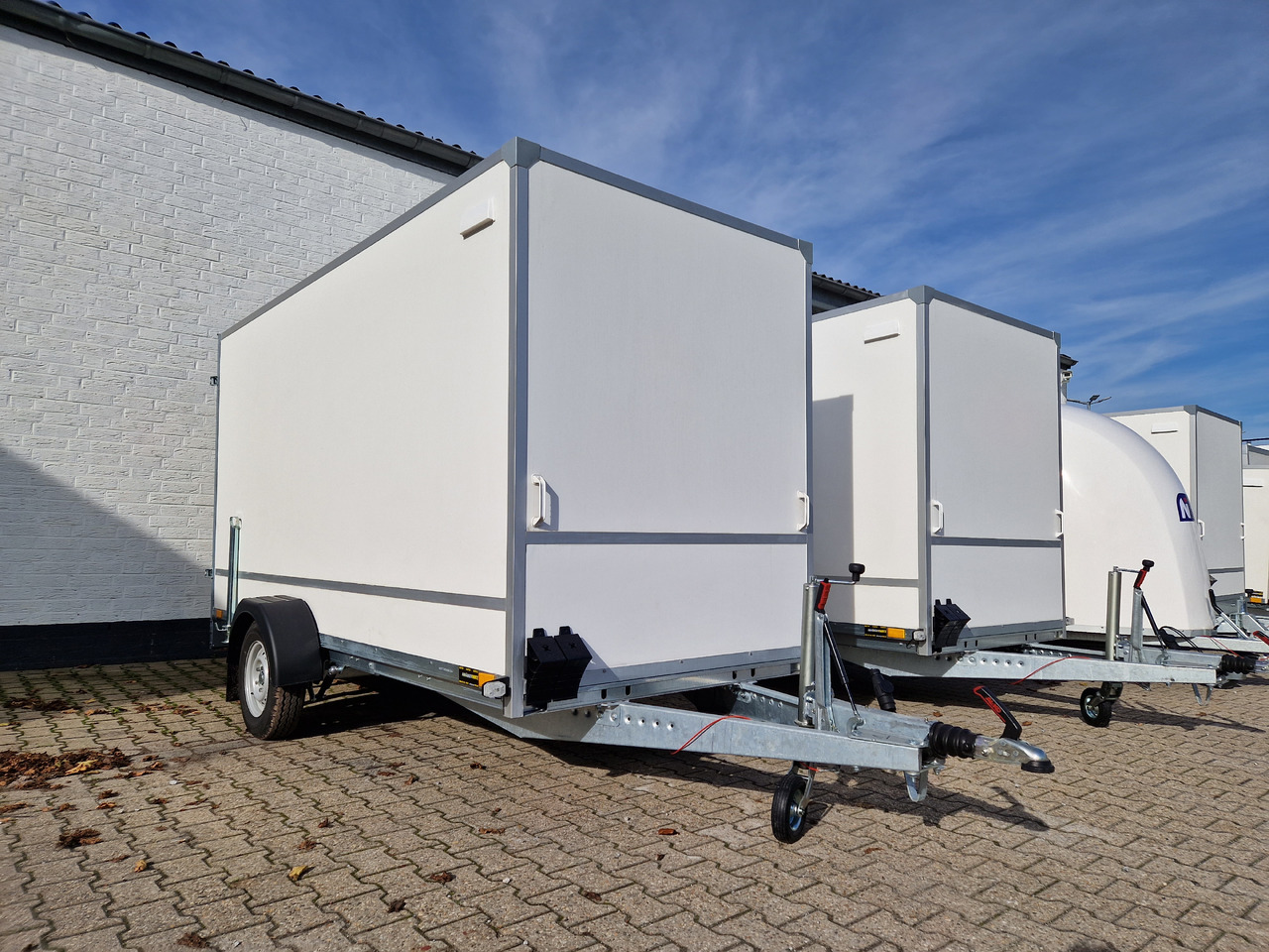 Rơ moóc hộp kín Kargo F1336HD 358x146x180cm Zurrsystem (L) 1300kg 100km/H Modell 2025: hình 9
