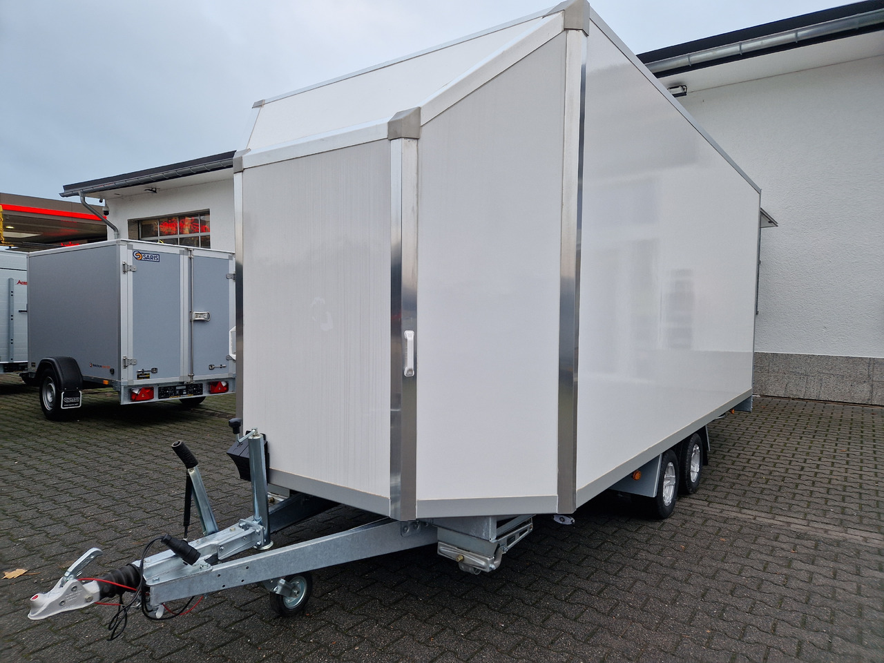 Rơ moóc bán hàng Koffer Hochlader FC 275HTLAERO10AF Messe 500x200x195cm Alufelgen 230V IL (XXL) 2700kg 100km/H: hình 19
