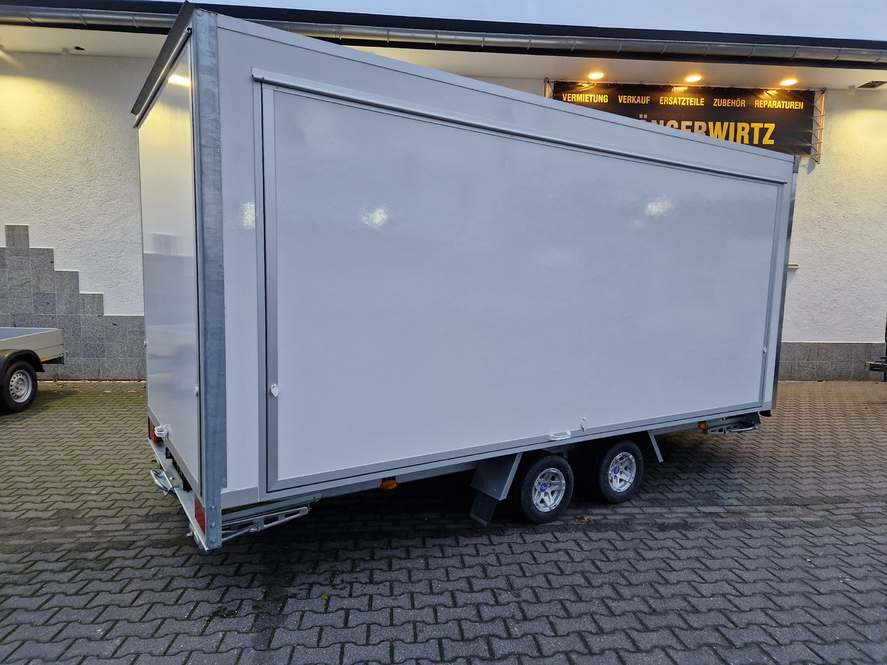 Rơ moóc bán hàng Koffer Hochlader FC 275HTLAERO10AF Messe 500x200x195cm Alufelgen 230V IL (XXL) 2700kg 100km/H: hình 15