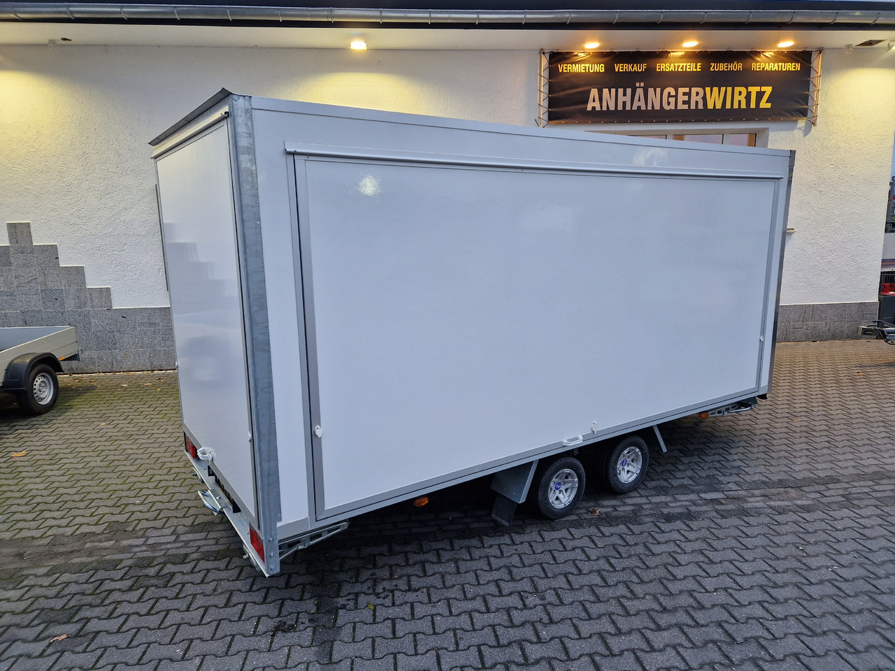 Rơ moóc bán hàng Koffer Hochlader FC 275HTLAERO10AF Messe 500x200x195cm Alufelgen 230V IL (XXL) 2700kg 100km/H: hình 17