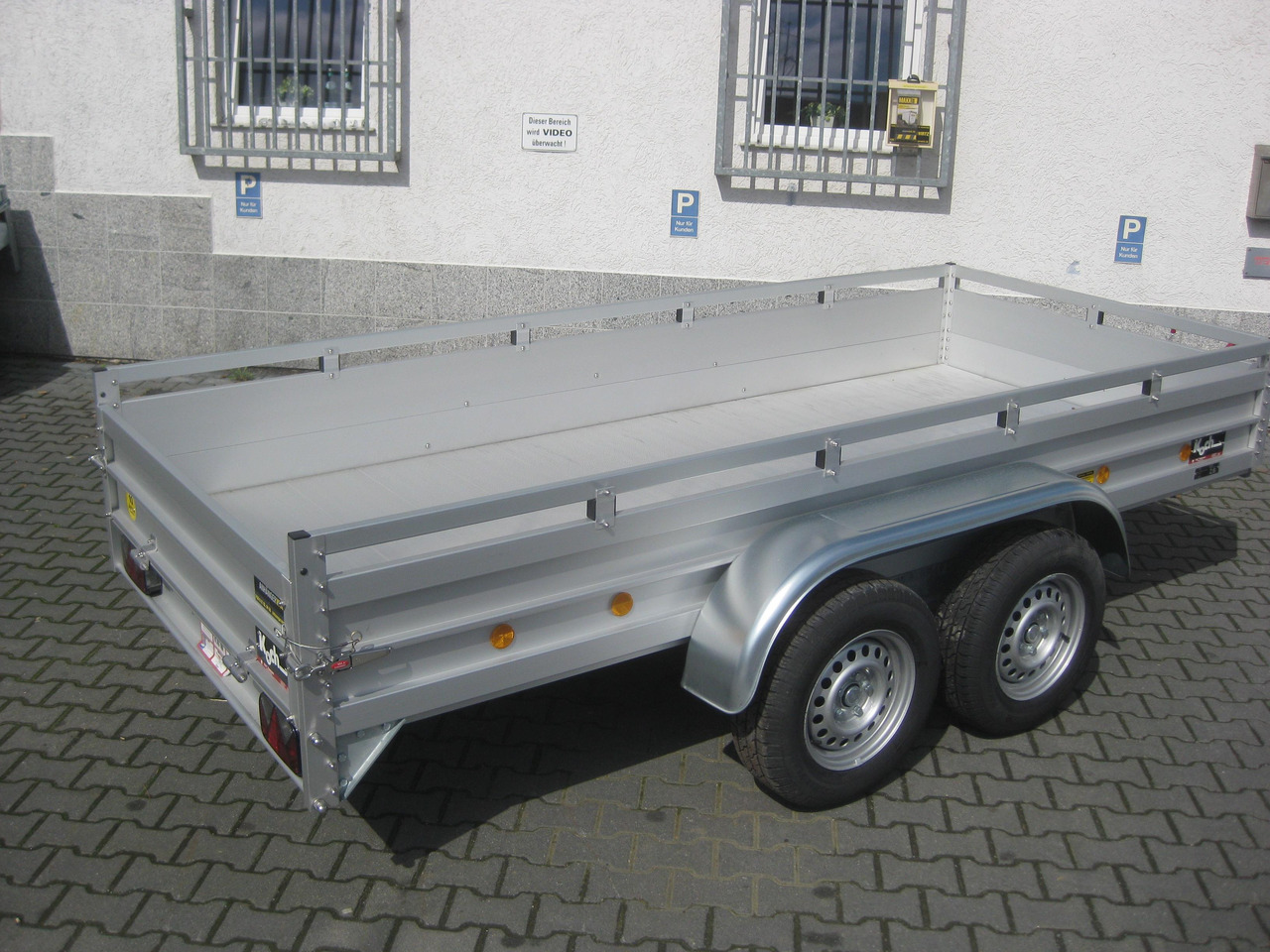 PKW Anhänger Koch Aluline+ 350x150x44cm ALUBODEN (L) 2600kg - Rơ moóc xe hơi: hình 3 PKW Anhänger Koch Aluline+ 350x150x44cm ALUBODEN (L) 2600kg - Rơ moóc xe hơi: hình 3