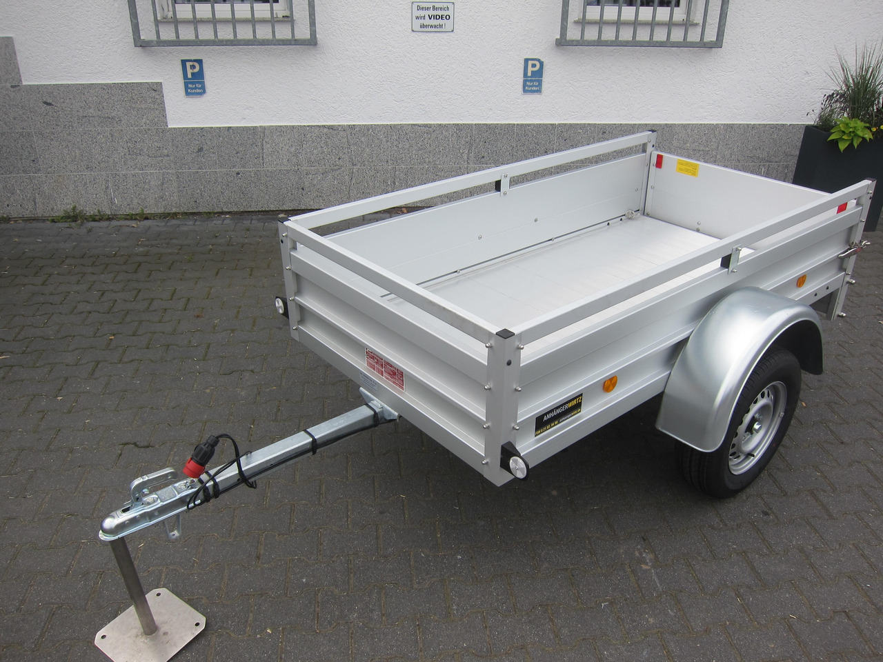 PKW Anhänger Koch Aluline+ U2 205x105x40cm ALUBODEN (XS) 750kg 100 km/H - Rơ moóc xe hơi: hình 1 PKW Anhänger Koch Aluline+ U2 205x105x40cm ALUBODEN (XS) 750kg 100 km/H - Rơ moóc xe hơi: hình 1