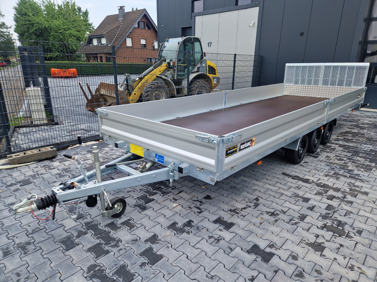 Variant Maschinentransporter 3563 UX Maxi Load 620x210x30cm LED Tridem Parabel black 3500kg - Rơ moóc để vận chuyển thiết bị: hình 1 Variant Maschinentransporter 3563 UX Maxi Load 620x210x30cm LED Tridem Parabel black 3500kg - Rơ moóc để vận chuyển thiết bị: hình 1