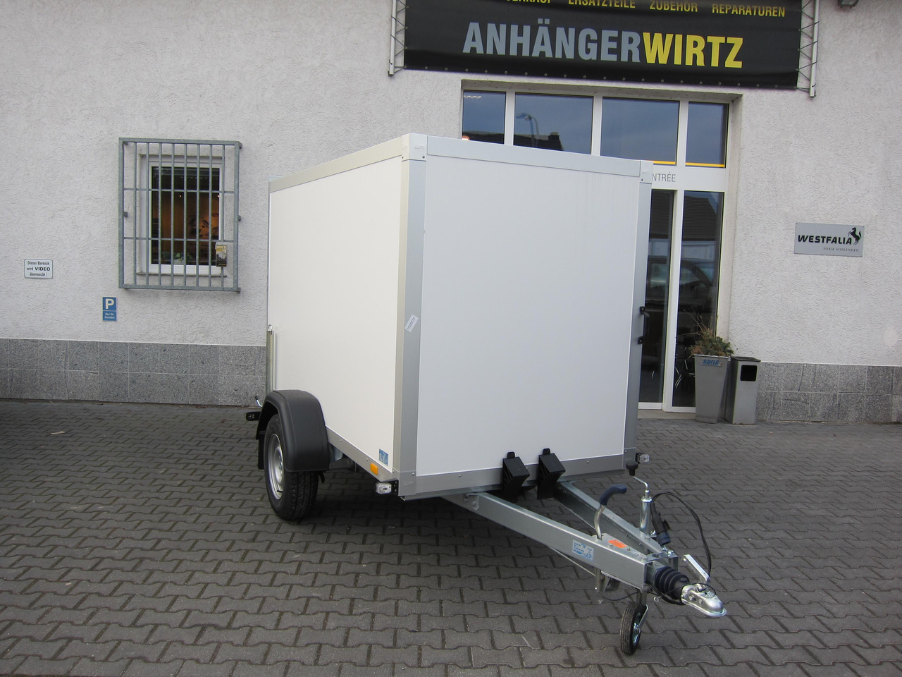 WM Meyer Koffer AZ 1325/126 S30 251x126x150cm (S) 1300kg Modell 2024 Januar Aktion - Rơ moóc hộp kín: hình 4 WM Meyer Koffer AZ 1325/126 S30 251x126x150cm (S) 1300kg Modell 2024 Januar Aktion - Rơ moóc hộp kín: hình 4