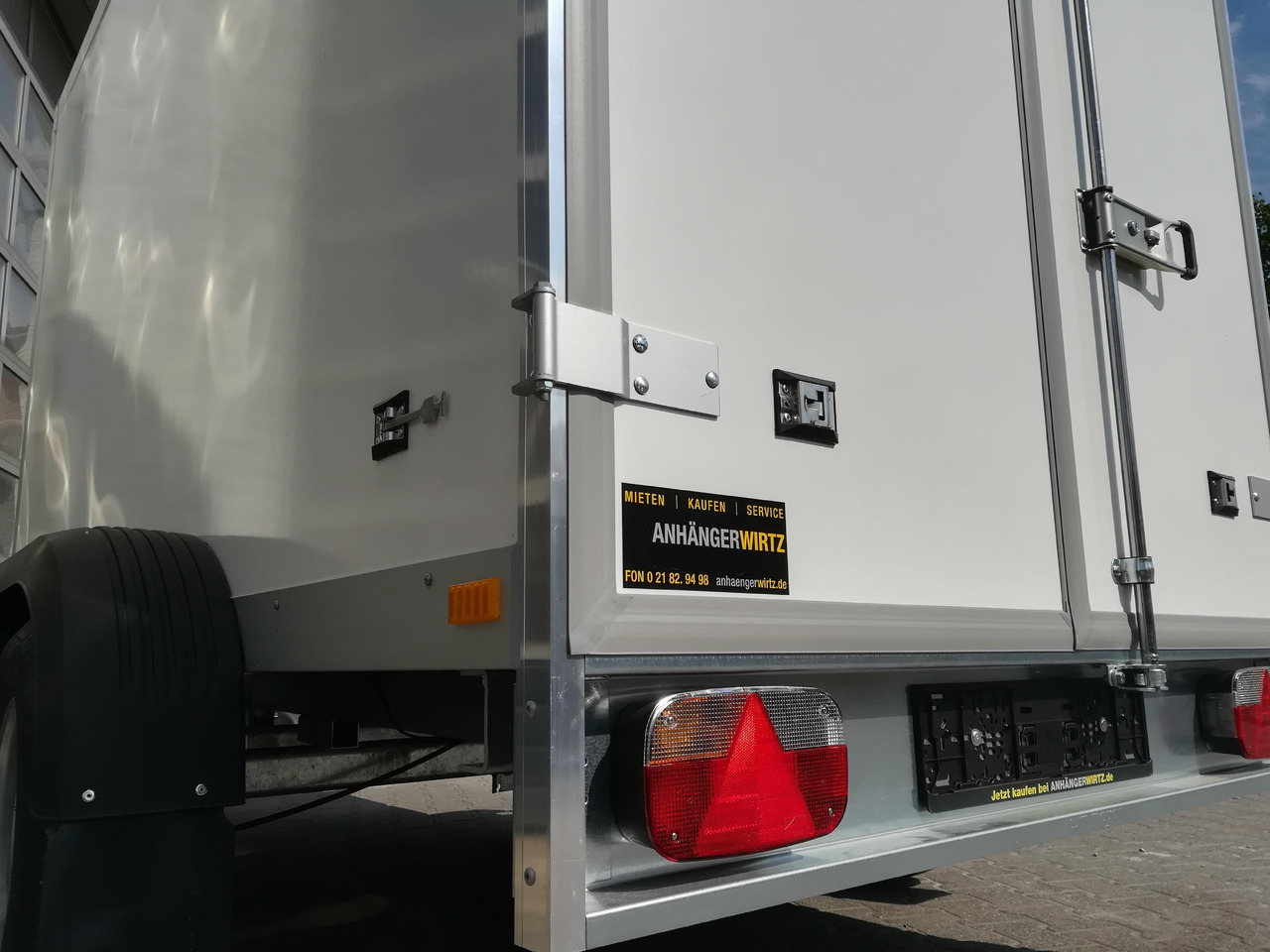 Rơ moóc hộp kín WM Meyer Koffer AZ 2730/151 S30 301x151x185cm (M) 2700kg Januar Aktion: hình 8