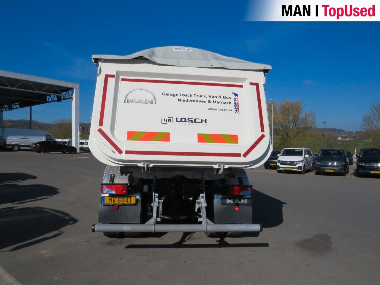 MAN TGS 41.480 8x4 BB CH Schmitz Muldenkipper - Xe tải chở thùng nhỏ: hình 4 MAN TGS 41.480 8x4 BB CH Schmitz Muldenkipper - Xe tải chở thùng nhỏ: hình 4