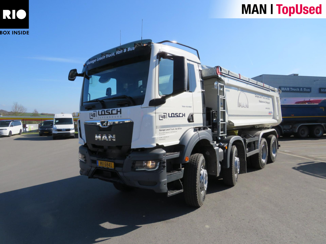 MAN TGS 41.480 8x4 BB CH Schmitz Muldenkipper Retarder - Xe ben: hình 1 MAN TGS 41.480 8x4 BB CH Schmitz Muldenkipper Retarder - Xe ben: hình 1