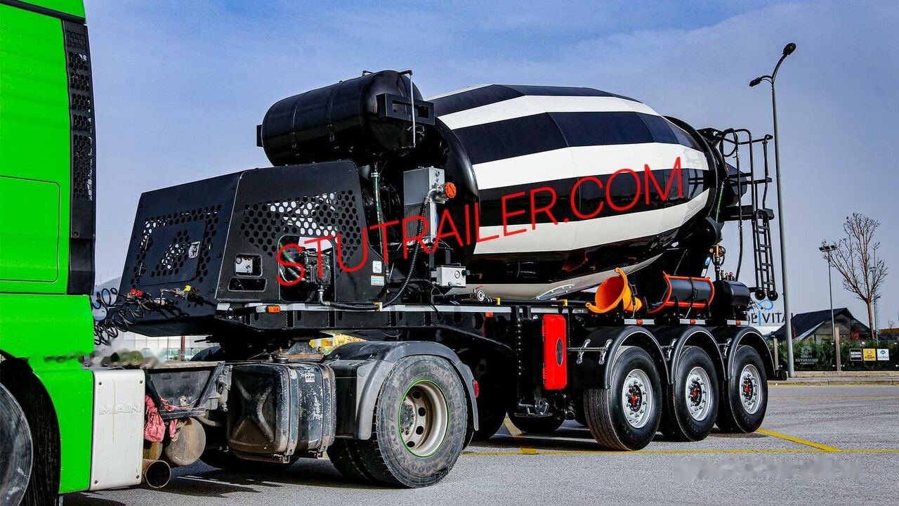 STU 14,7m3 Concrete Mixer Trailer - Sơ mi rơ moóc trộn bê tông: hình 4 STU 14,7m3 Concrete Mixer Trailer - Sơ mi rơ moóc trộn bê tông: hình 4