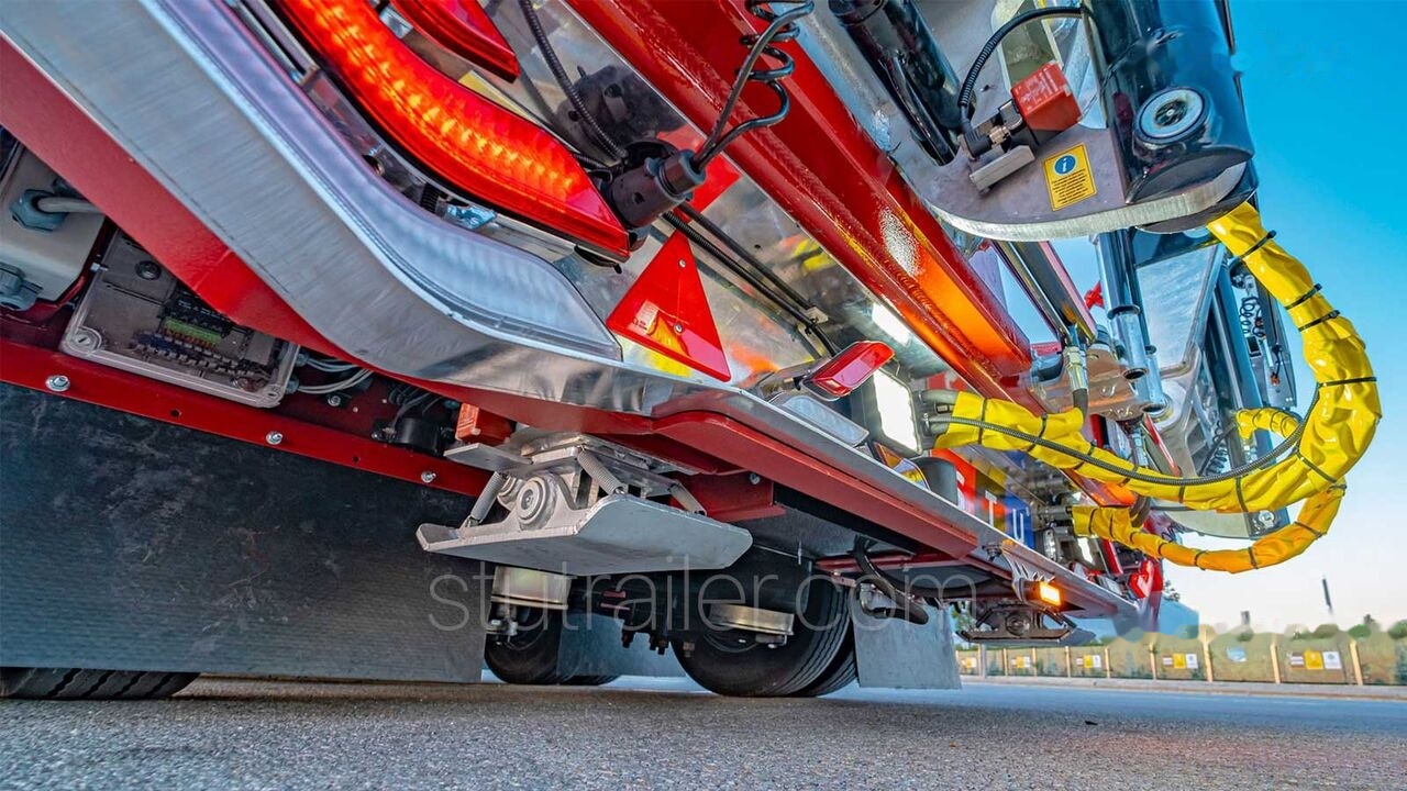 Sơ mi rơ moóc thùng thấp mới STU 4 Axle Extendable Lowbed Trailer: hình 15