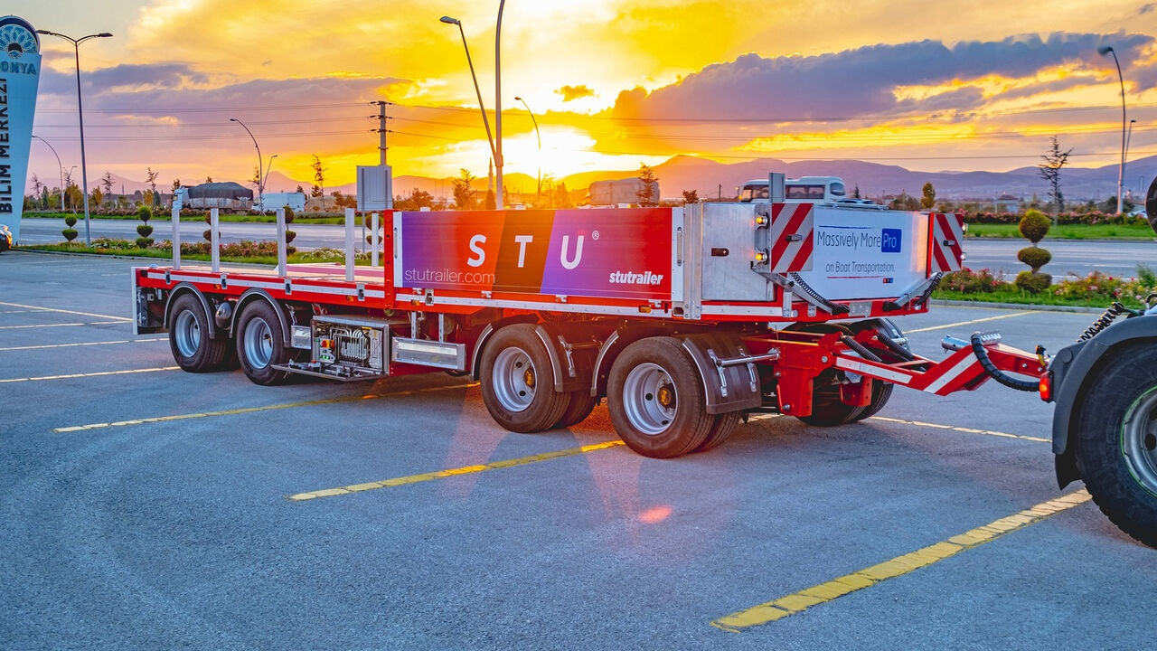 STU New - Rơ moóc thùng lửng/ Phẳng: hình 1 STU New - Rơ moóc thùng lửng/ Phẳng: hình 1