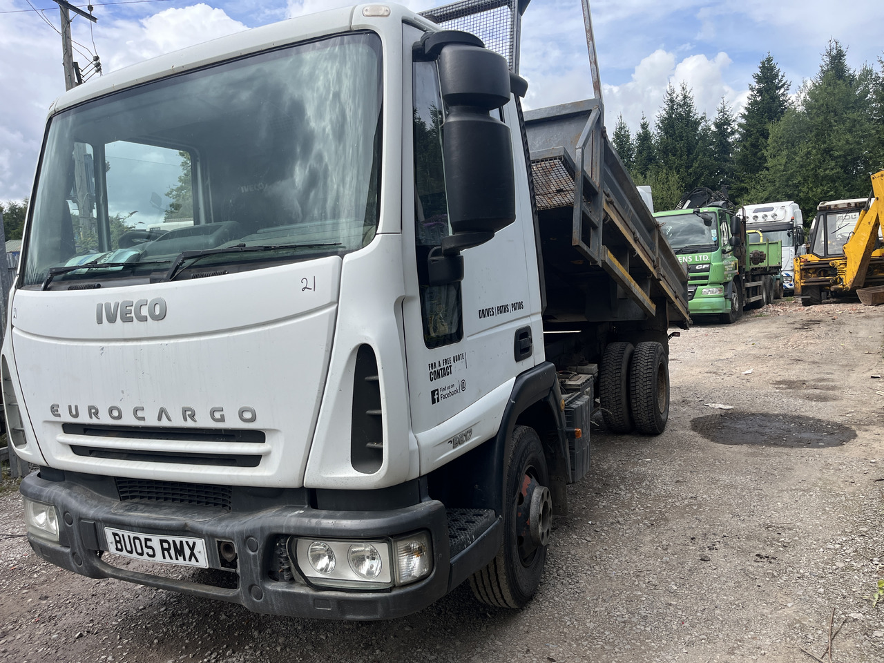 Iveco Euro Cargo 75 E17 - Xe ben: hình 2 Iveco Euro Cargo 75 E17 - Xe ben: hình 2