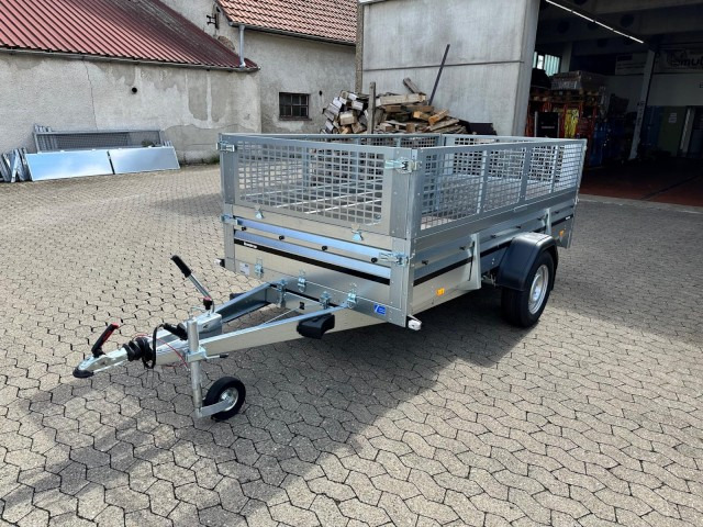 Brenderup 2300S Stahl 1,3 to. mit Laubgitter kippbar KV, 3010x1530x400mm - Rơ moóc xe hơi: hình 1 Brenderup 2300S Stahl 1,3 to. mit Laubgitter kippbar KV, 3010x1530x400mm - Rơ moóc xe hơi: hình 1