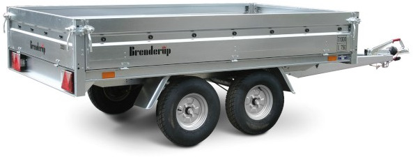 Brenderup 3251S TB1000, 1000 kg, Stahl Hochlader, 2500 x 1420 x 350 mm - Rơ moóc xe hơi: hình 4 Brenderup 3251S TB1000, 1000 kg, Stahl Hochlader, 2500 x 1420 x 350 mm - Rơ moóc xe hơi: hình 4