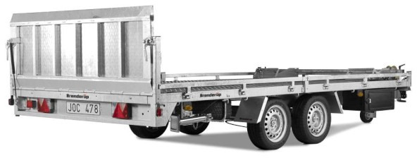 Brenderup 6520 Alu, 65203500, Hochlader kippbar 3,5 t. 5080x2050x100mm - Rơ moóc xe hơi: hình 1 Brenderup 6520 Alu, 65203500, Hochlader kippbar 3,5 t. 5080x2050x100mm - Rơ moóc xe hơi: hình 1